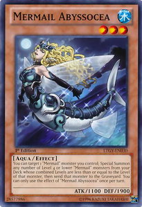 Mermail Abyssocea - Lord of the Tachyon Galaxy (LTGY) #LTGY-EN030 - Common / Short Print YuGiOh Trading Card