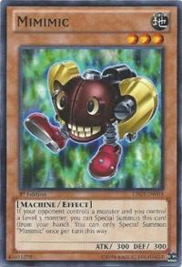 Mimimic - Lord of the Tachyon Galaxy YuGiOh trading card