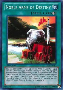 Noble Arms of Destiny - Lord of the Tachyon Galaxy (LTGY) #LTGY-EN087 - Super Rare YuGiOh Trading Card