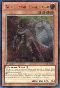 Noble Knight Gwalchavad (UTR) - Lord of the Tachyon Galaxy YuGiOh trading card