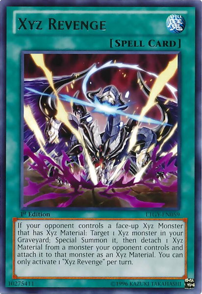 Xyz Revenge - Lord of the Tachyon Galaxy YuGiOh trading card