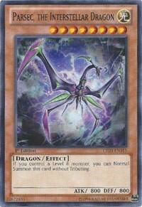 Parsec, the Interstellar Dragon - Lord of the Tachyon Galaxy (LTGY) #LTGY-EN015 - Common / Short Print YuGiOh Trading Card
