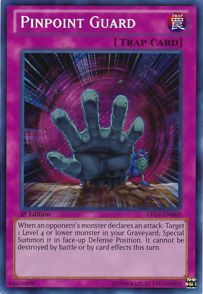 Pinpoint Guard - Lord of the Tachyon Galaxy YuGiOh trading card