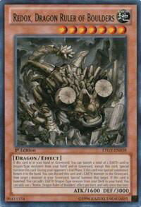 Redox, Dragon Ruler of Boulders - Lord of the Tachyon Galaxy (LTGY) #LTGY-EN038 - Rare YuGiOh Trading Card