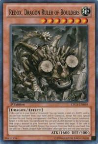Redox, Dragon Ruler of Boulders - Lord of the Tachyon Galaxy YuGiOh trading card