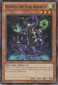 Risebell the Star Adjuster - Lord of the Tachyon Galaxy YuGiOh trading card