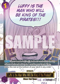 Luffy Is the Man Who Will Be King of the Pirates!!! (Japanese Version 3rd Anniversary Set) - One Piece Promotion Cards (OP-PR) #OP12-079 - Rare One Piece Trading Card