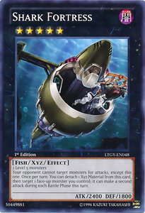 Shark Fortress - Lord of the Tachyon Galaxy (LTGY) #LTGY-EN048 - Common / Short Print YuGiOh Trading Card