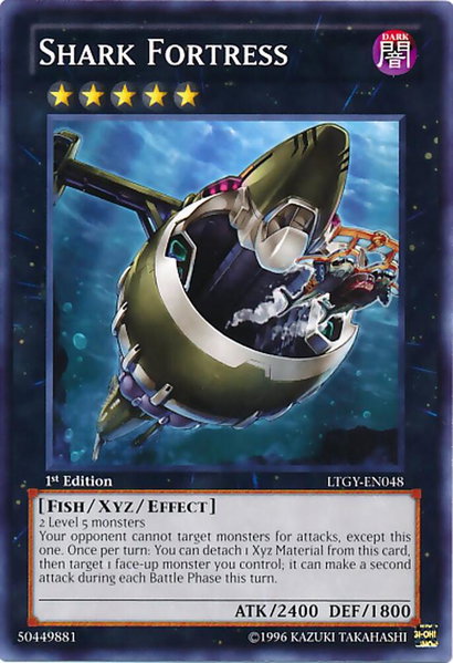 Shark Fortress - Lord of the Tachyon Galaxy YuGiOh trading card
