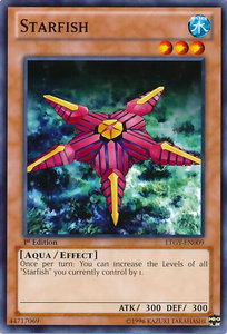 Starfish - Lord of the Tachyon Galaxy (LTGY) #LTGY-EN009 - Common / Short Print YuGiOh Trading Card