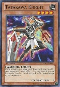 Tatakawa Knight - Lord of the Tachyon Galaxy YuGiOh trading card