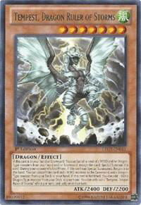 Tempest, Dragon Ruler of Storms - Lord of the Tachyon Galaxy (LTGY) #LTGY-EN041 - Rare YuGiOh Trading Card