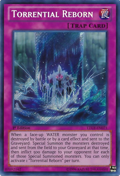 Torrential Reborn - Lord of the Tachyon Galaxy YuGiOh trading card