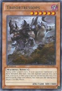 Trifortressops - Lord of the Tachyon Galaxy YuGiOh trading card