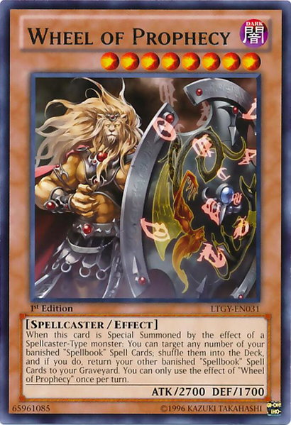 Wheel of Prophecy trading card from Lord of the Tachyon Galaxy Wheel of Prophecy - Lord of the Tachyon Galaxy YuGiOh trading card