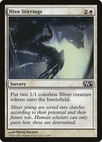 Hive Stirrings - Magic 2014 (M14) (M14) #21 - Common Magic: The Gathering Trading Card