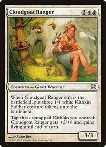 Cloudgoat Ranger - Modern Masters (MMA) #10 - Uncommon Magic: The Gathering Trading Card