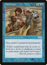 Confiscate - Urza's Saga (USG) #66 - Uncommon Magic: The Gathering Trading Card