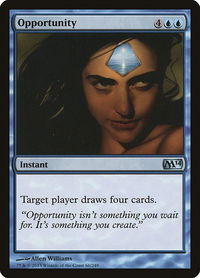 Opportunity - Magic 2014 (M14) (M14) #66 - Uncommon Magic: The Gathering Trading Card