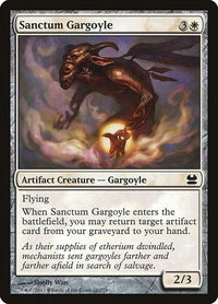 Sanctum Gargoyle - Modern Masters (MMA) #28 - Common Magic: The Gathering Trading Card