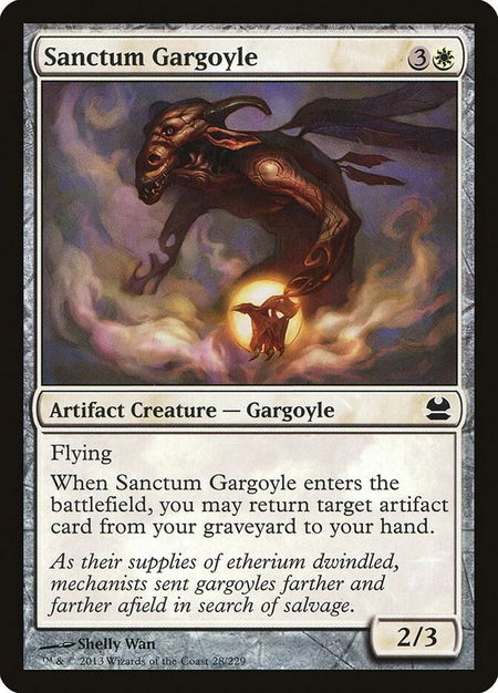 Sanctum Gargoyle - Modern Masters Magic: The Gathering trading card