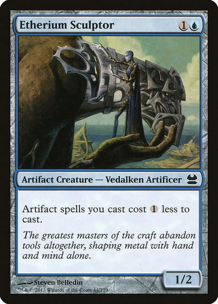 Etherium Sculptor - Modern Masters Magic: The Gathering trading card