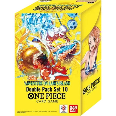 Double Pack Set Vol. 10 - Adventure on Kami's Island One Piece trading card