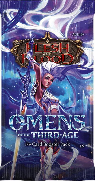 Omens of the Third Age Booster Pack - Omens of the Third Age Flesh and Blood trading card