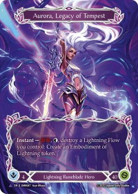 Aurora, Legacy of Tempest (Marvel) - Omens of the Third Age (OMN) #OMN047 - Marvel Flesh and Blood Trading Card