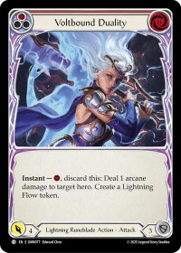 Voltbound Duality (Red) - Omens of the Third Age (OMN) #OMN077 - Common Flesh and Blood Trading Card