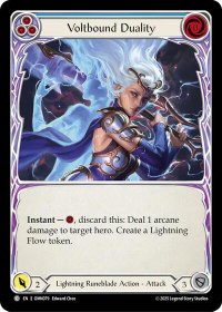 Voltbound Duality (Blue) - Omens of the Third Age (OMN) #OMN079 - Common Flesh and Blood Trading Card