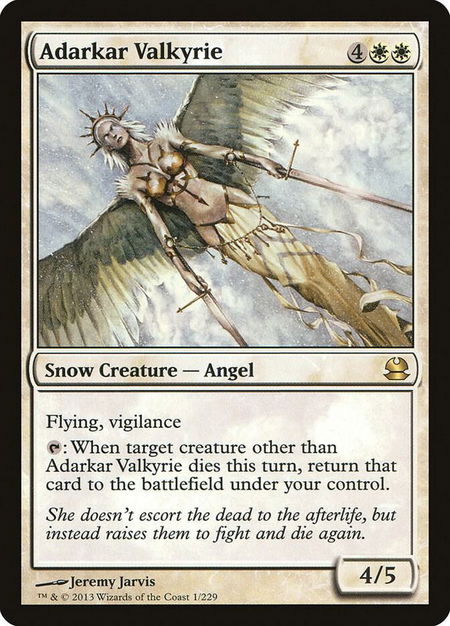Adarkar Valkyrie - Modern Masters Magic: The Gathering trading card