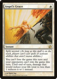 Angel's Grace - Modern Masters (MMA) #4 - Rare Magic: The Gathering Trading Card