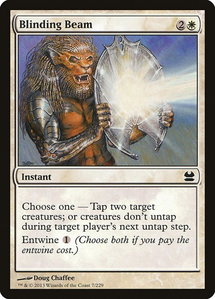 Blinding Beam - Modern Masters (MMA) #7 - Common Magic: The Gathering Trading Card