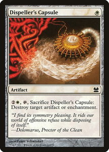 Dispeller's Capsule - Modern Masters (MMA) #12 - Common Magic: The Gathering Trading Card
