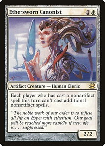 Ethersworn Canonist - Modern Masters (MMA) #14 - Rare Magic: The Gathering Trading Card