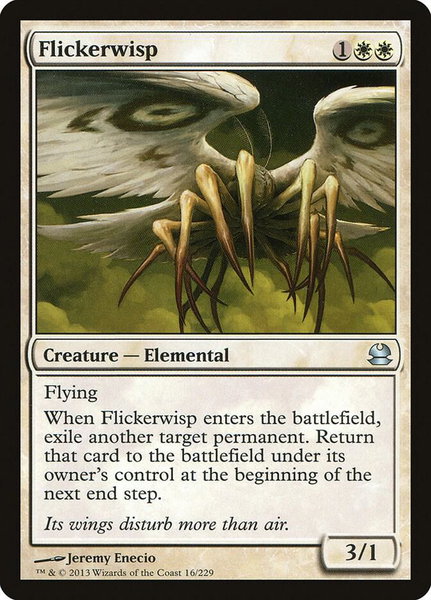 Flickerwisp - Modern Masters Magic: The Gathering trading card