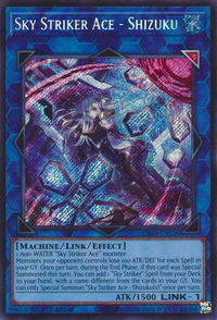 Sky Striker Ace - Shizuku (Alternate Art) (Secret Rare) - Legendary Modern Decks 2026 (L26D) #L26D-ENS26 - Secret Rare YuGiOh Trading Card