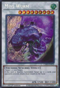 Mist Wurm (Secret Rare) - Legendary Modern Decks 2026 (L26D) #L26D-ENX29 - Secret Rare YuGiOh Trading Card