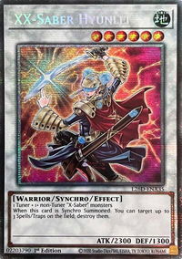 XX-Saber Hyunlei (Starlight Rare) - Legendary Modern Decks 2026 (L26D) #L26D-ENX35 - Starlight Rare YuGiOh Trading Card