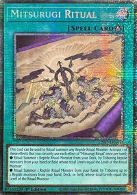 Mitsurugi Ritual (Starlight Rare) - Legendary Modern Decks 2026 (L26D) #L26D-ENM15 - Starlight Rare YuGiOh Trading Card