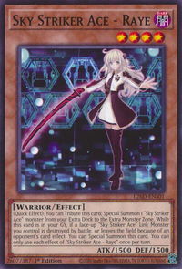 Sky Striker Ace - Raye - Legendary Modern Decks 2026 (L26D) #L26D-ENS01 - Common / Short Print YuGiOh Trading Card