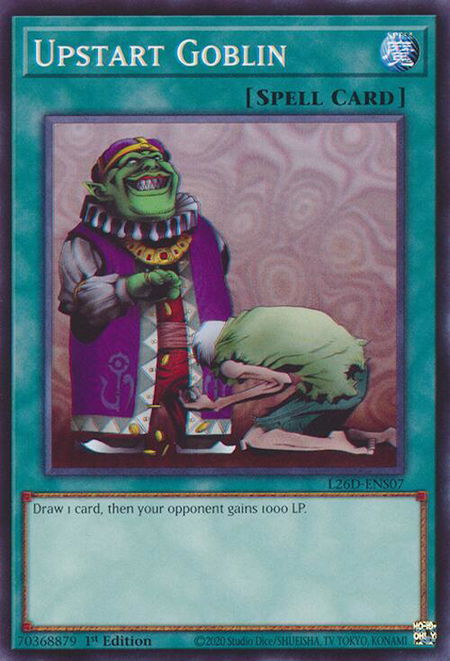 Upstart Goblin - Legendary Modern Decks 2026 YuGiOh trading card