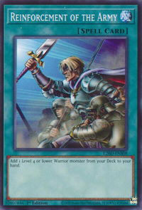 Reinforcement of the Army - Legendary Modern Decks 2026 (L26D) #L26D-ENS08 - Common / Short Print YuGiOh Trading Card