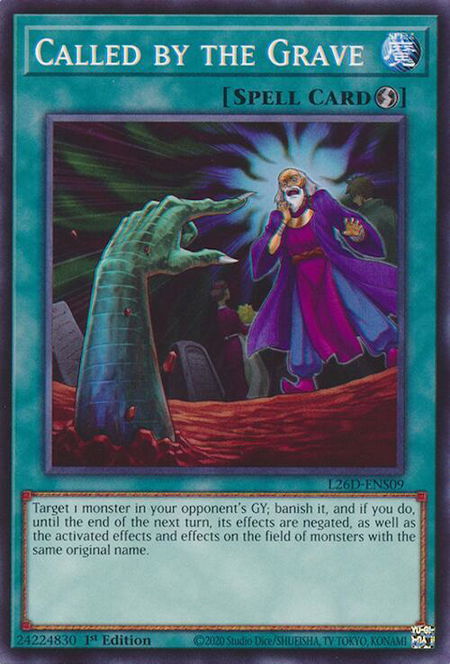 Called by the Grave trading card from Legendary Modern Decks 2026 Called by the Grave - Legendary Modern Decks 2026 YuGiOh trading card