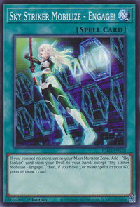 Sky Striker Mobilize - Engage! - Legendary Modern Decks 2026 (L26D) #L26D-ENS10 - Common / Short Print YuGiOh Trading Card