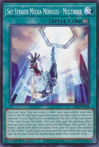 Sky Striker Mecha Modules - Multirole - Legendary Modern Decks 2026 (L26D) #L26D-ENS18 - Common / Short Print YuGiOh Trading Card