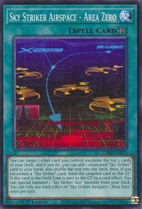 Sky Striker Airspace - Area Zero - Legendary Modern Decks 2026 (L26D) #L26D-ENS19 - Common / Short Print YuGiOh Trading Card