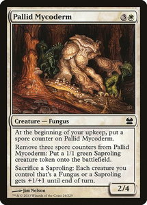 Pallid Mycoderm - Modern Masters (MMA) #24 - Common Magic: The Gathering Trading Card