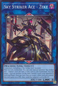 Sky Striker Ace - Zeke - Legendary Modern Decks 2026 (L26D) #L26D-ENS29 - Common / Short Print YuGiOh Trading Card